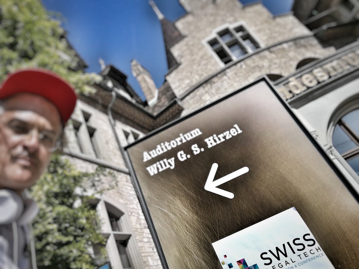 minutes before our talk at <a href="/CHLegalTech_18/">Swiss Legal Tech</a> thank you so much for a amazing and inspiring event with excellent experts and speakers! #SwissLegalTech18
