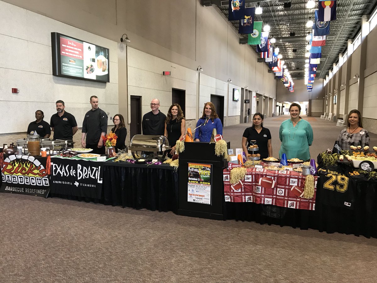 Thanks to everyone who came out to the Press Conference this morning! Tickets available at TasteofHsv.org or VBC Box Office or Hsv Visitor’s Center. Oct 2 - Tuesday - 5:30-8 pm! Raising money for two great charities Harris Home for Children and Downtown Rescue Mission.