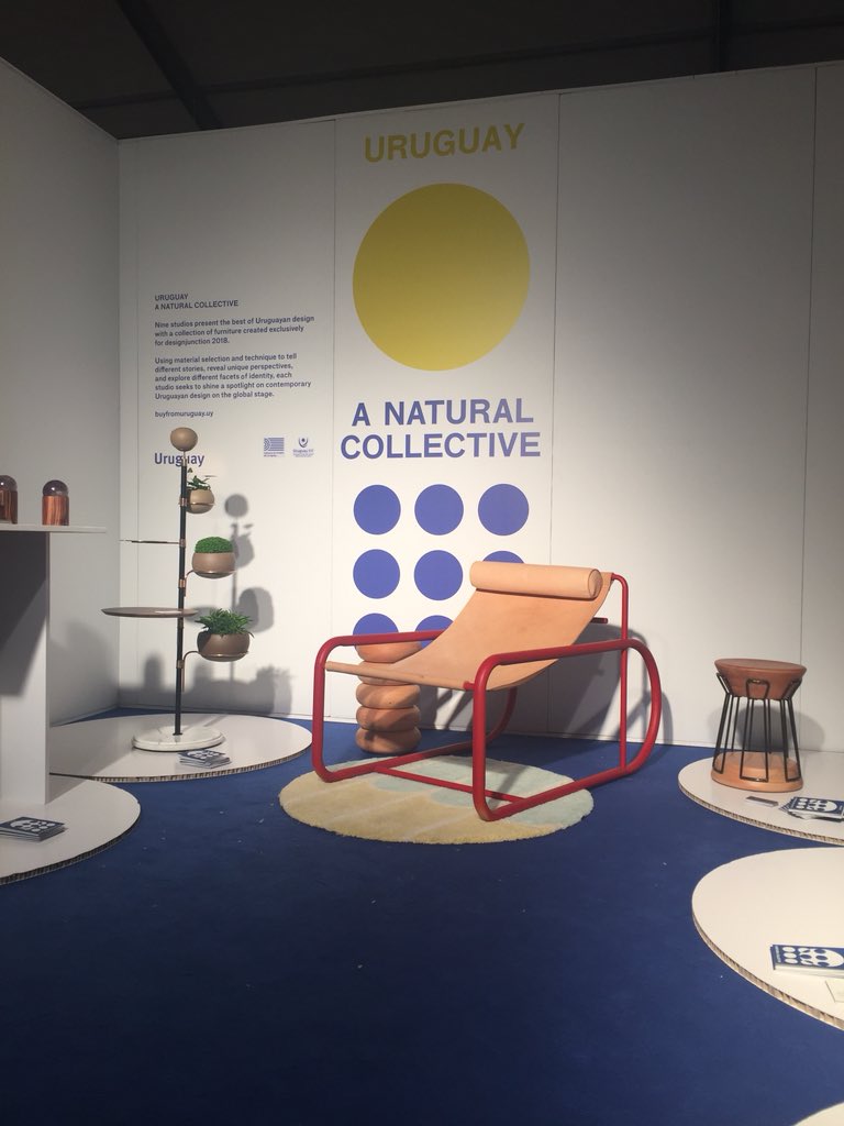 agustin_menini's tweet photo. Y acá estamos en la @_designjunction pasando mal porque SOMOS BUENOS @MarcaUruguay @CDU_uruguay #designuy #TalabarteriaLasNazarenas #SalgadoMetalurgica https://t.co/O25BzRVeaC