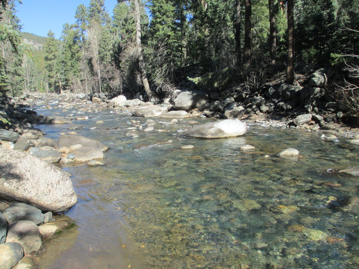 RobViehl's tweet photo. Today the Div.7 Water Court issued a decree to @CWCB_DNR for an instream flow water right on Vallecito Creek. This recommendation was requested by @SanJuanNF to protect the habitat of the resident self-sustaining populations of rainbow, brown, brook, &amp; hybridized cutthroat trout. https://t.co/d0vkF7FvGN