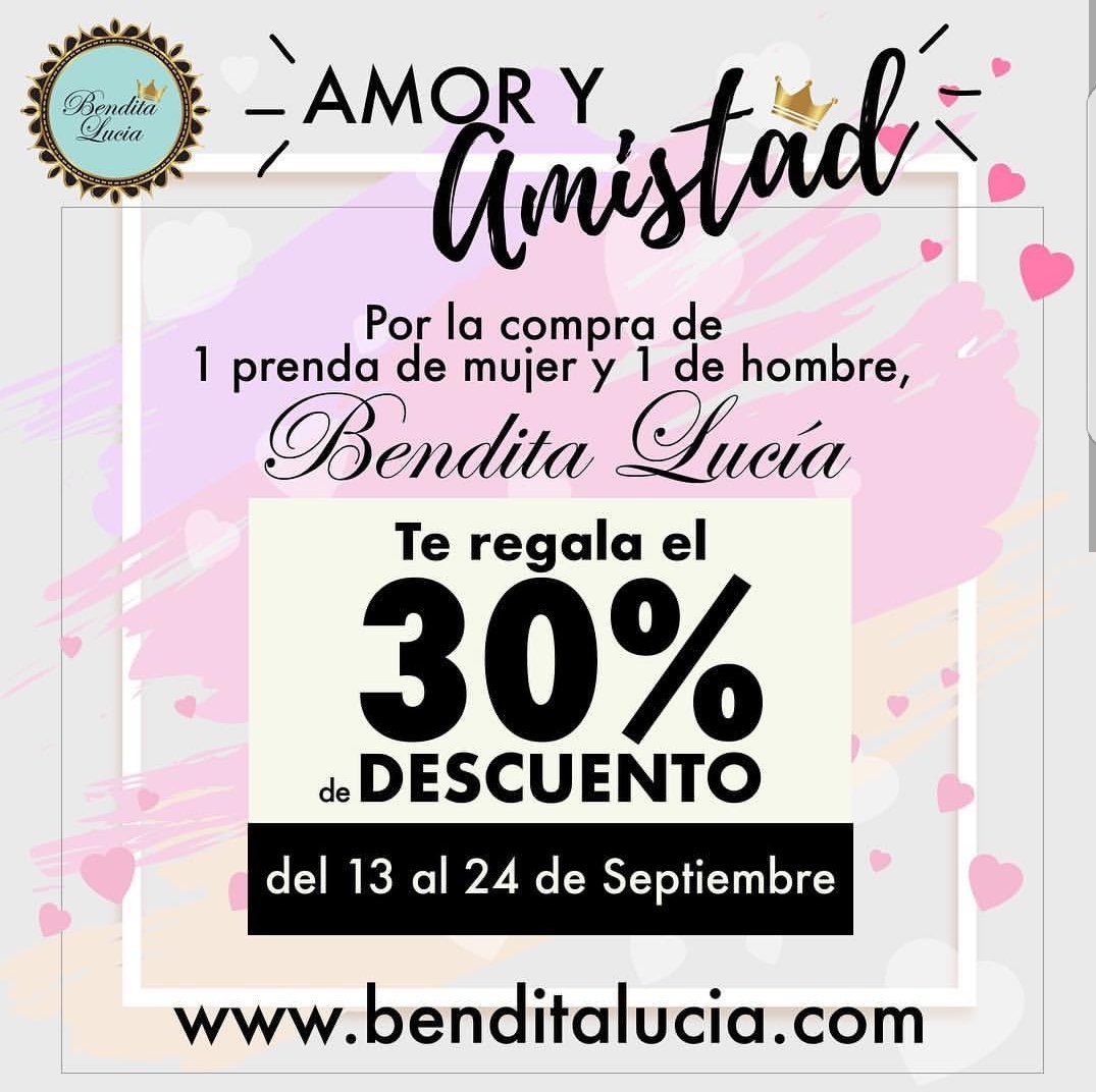 benditaluciaco's tweet photo. Aprovecha! #amoryamistad #benditalucia #outfitsdelujo #promocion #nuevosyusados #compraventayalquiler #modacolombiana #descuento #rebaja #regalo https://t.co/6dMB14nIsZ