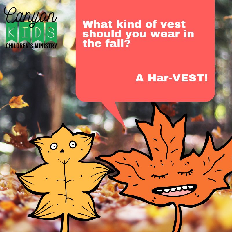 dc3canyonkids's tweet image. We'll see you tonight @ 7! Bring a friend! #dc3canyonkids #reallybadjokes #getajokewriter #fallpuns #kidslikecornyjokes
