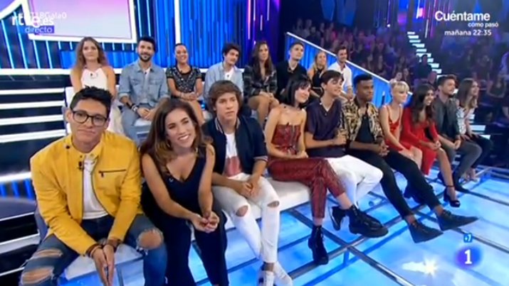 cercadeparaisur's tweet photo. #OT18Gala0 @RobertoLealG #Africa #Julia #rodrigo #Joan #Famaus #Noelia #Natalia #Carlos #Alfonso #Dave #Damion #Miki #Maria #Marilia #Martaa #Sabela #Alba #Luis el relevo de la nueva generación con toda la ilusión @OT_Oficial y los q sale afrontando nuevos proyectos @ot2017_tve https://t.co/WJKlHkVLj9