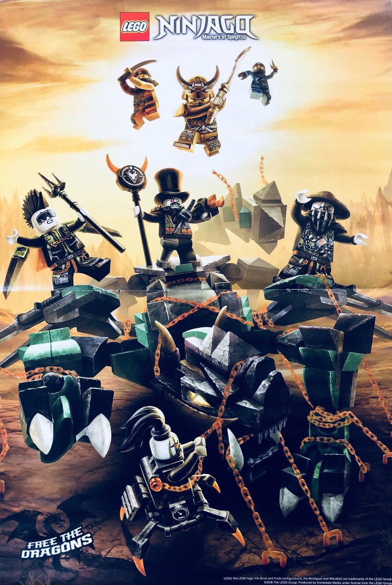 Ninjago Poster Season Lego Ninjago Source Dragon Of Motion Art Hobby