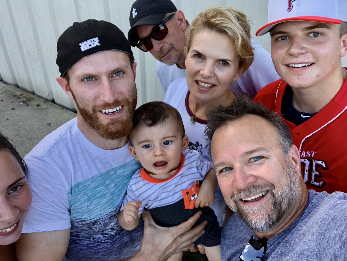 ned_luke's tweet image. #CuzzoGrant and his fam made it from #Massachusetts to se @BubbaLuke27 get after it at #DiamondNation #Gabriel got to see his first ballgame and that’s really #cool
