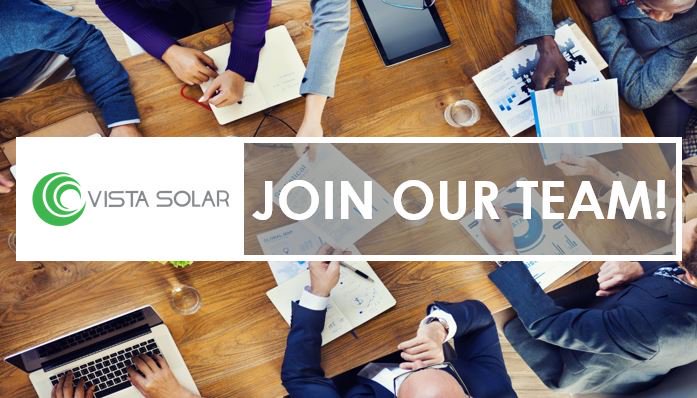 VistaSolar's tweet photo. Are you a rock star commercial solar system Estimator? Join our multi-platinum team! Apply online at https://t.co/qtmjTG4Jf1 #hiring #werehiring #joinourteam #solarjobs https://t.co/sRJXfy58hD
