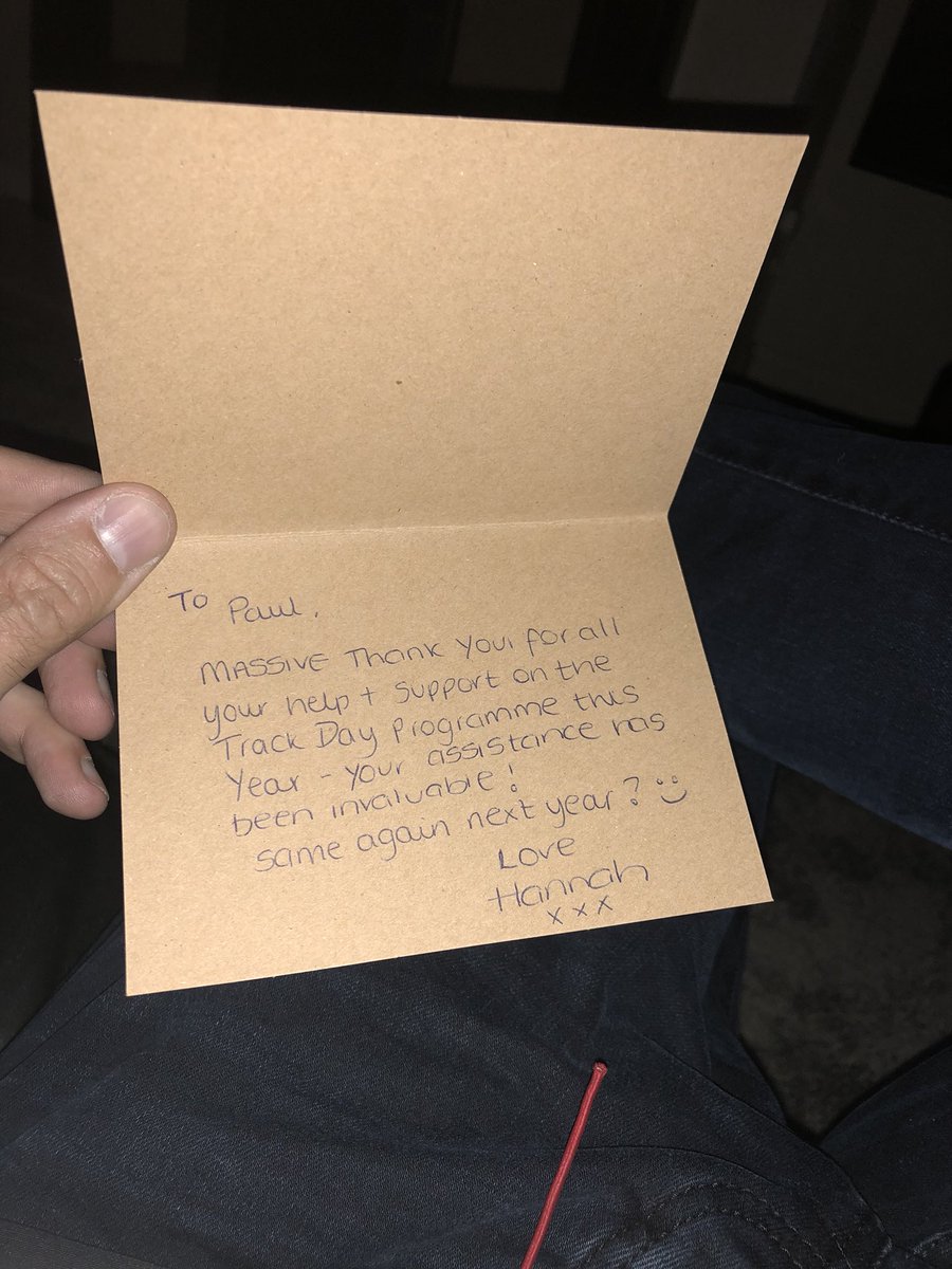 PaulONeill29's tweet image. It’s the small things..

Nice when you’re appreciated for something which to me is enjoyable to do.

#BMWDrivingExperience