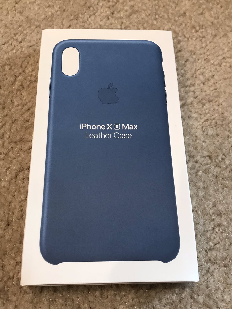 iphone xs leather case - cape cod blue iphone xs leather case - cape cod blue