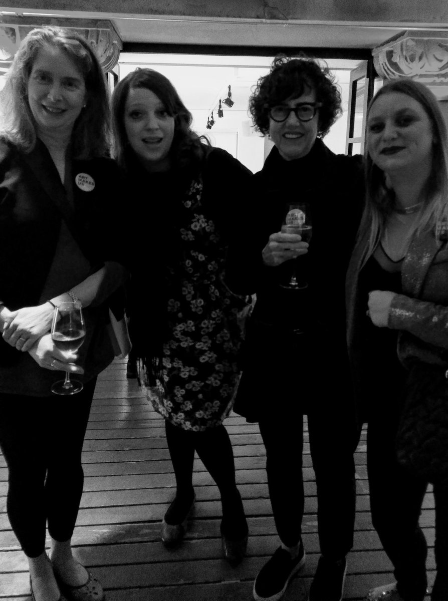ConnieKuhns's tweet photo. City girls out on the town. @VanArtGallery at David Wisdom's Slide Show. #davidwisdom #ouisi #YVR https://t.co/sc55s1CsjJ