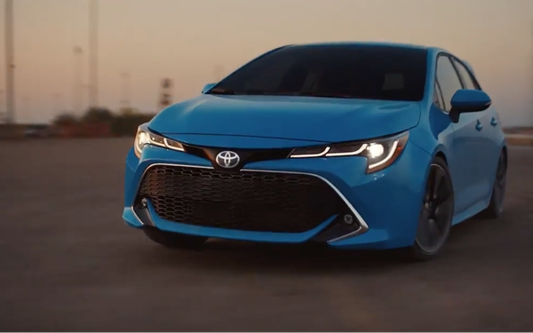 MediaPost's tweet photo. #Toyota breaks ad campaign for #Corolla from #Saatchi #Conill #Intertrend, reports @TanyaGazdik https://t.co/aqKFsnTaq4 @TanyaGazdik https://t.co/vYmkhsHS7C