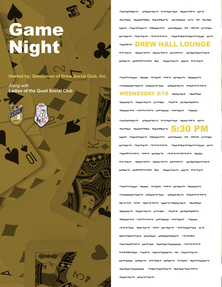 GODSC_'s tweet image. Starting soon! Come out to our game night in Drew Hall with @LOQSC