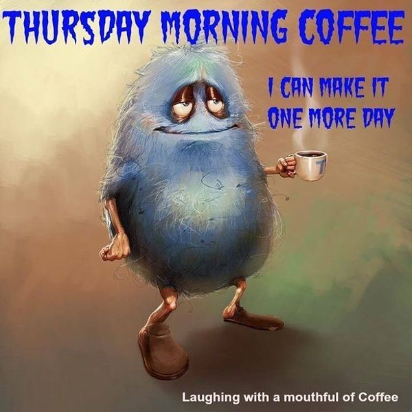 Open early for coffee, see ya tomorrow, loads to choose from for lunch, pop in &amp; have a Thursday Treat 😉😉😉