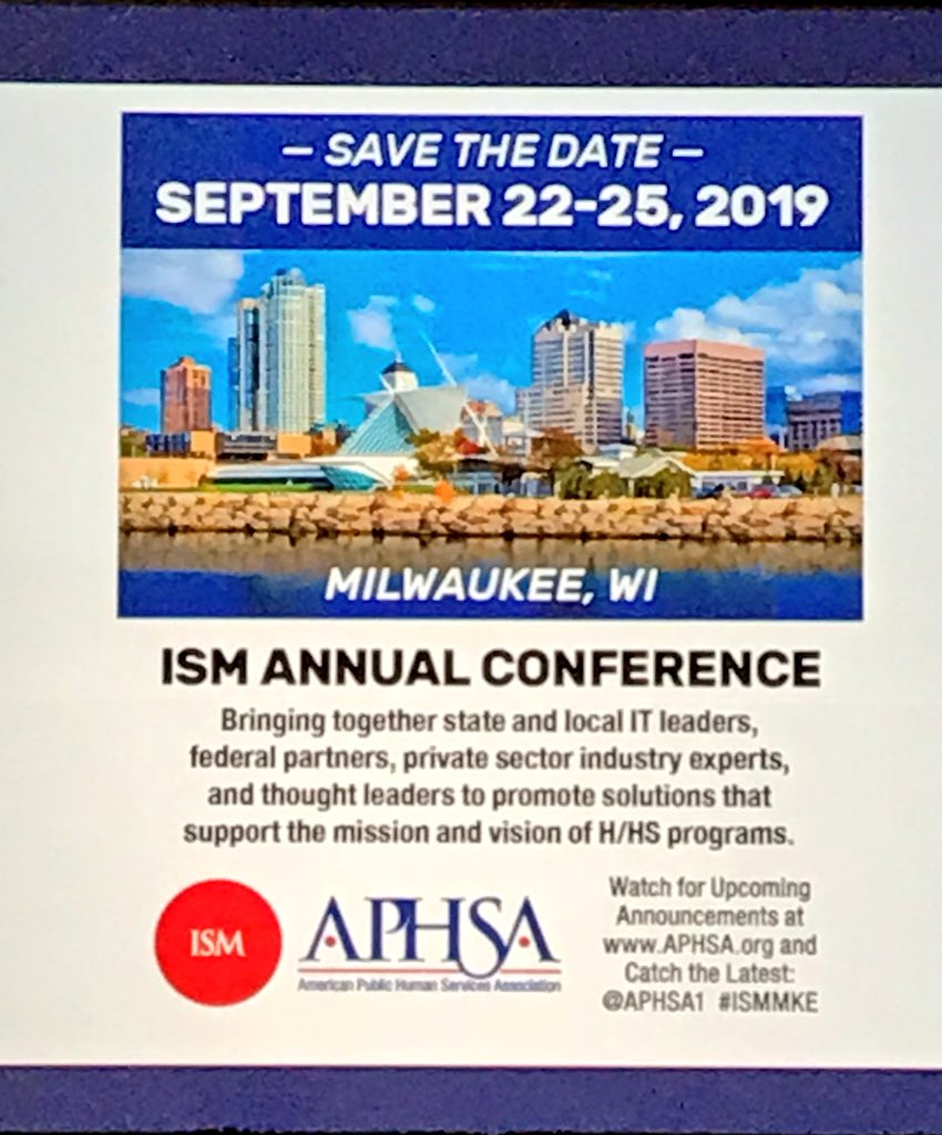 APHSA1's tweet photo. Thank you attendees, speakers, vendors, & partners for an amazing #ISMSEA! We hope to see you (& many more) next year in Milwaukee! https://t.co/rXJAyki4RY