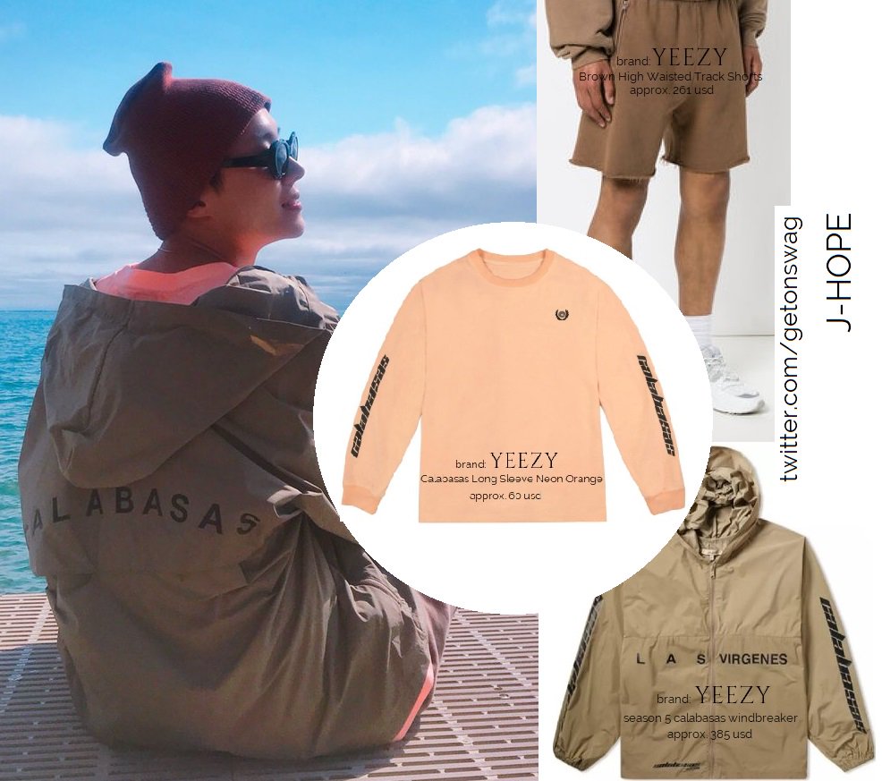 yeezy season 5 calabasas windbreaker