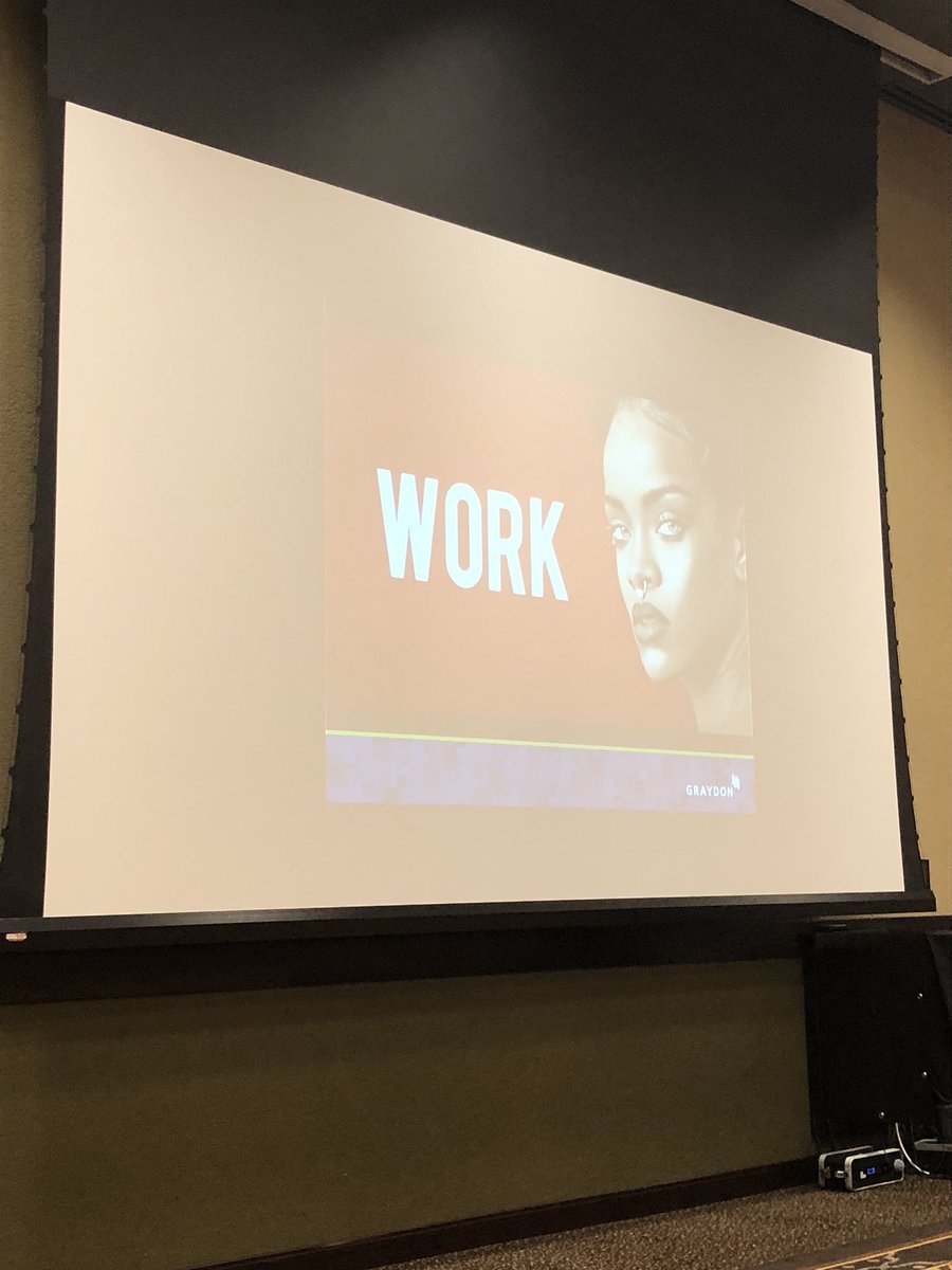 revae_embs's tweet photo. Loving this playlist! #OHSHRM18 https://t.co/Df1UhW0N4F