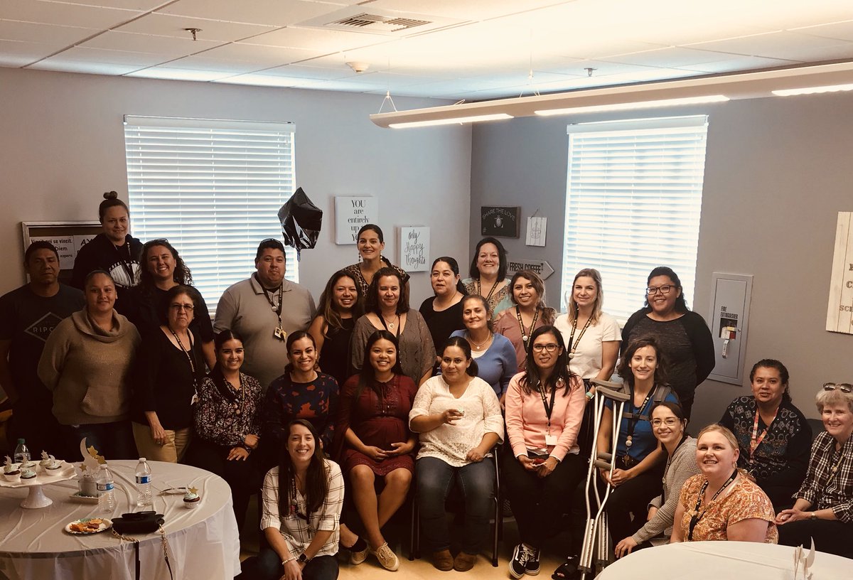 3Rscholars's tweet photo. Packed staff lounge at Monte Bella Elementary School for @TNguyen925 baby shower. Congratulations! #3rscholars #alisalstrong https://t.co/zlN2lLqumd