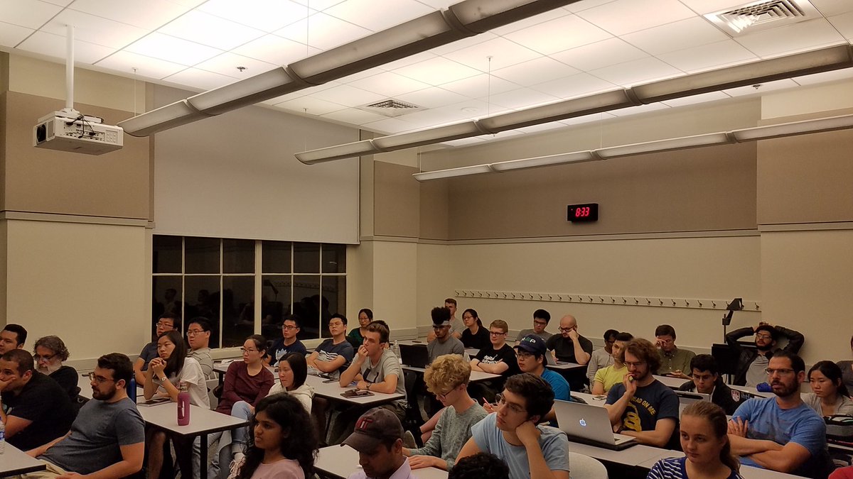 MITBitcoinClub's tweet photo. Great first meeting of the @MITBitcoinClub last night! Students stuck around for over an hour afterwards to talk to our presenter @tdryja. https://t.co/nXo7JfVt11