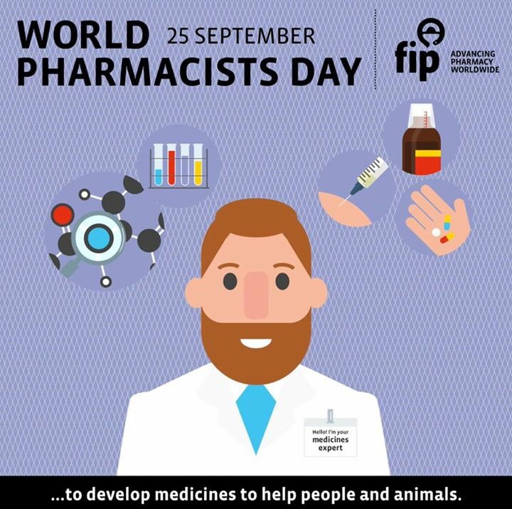 FIP_CPS's tweet photo. “Pharmacists: Your medicines experts” is the theme of this year’s World Pharmacists Day.

This year, we focus on the extensive expertise that pharmacists have and put to use every day to ensure better patient health.

https://t.co/rvwONYCNZ4 #WPD2018 https://t.co/DxY69QDfet