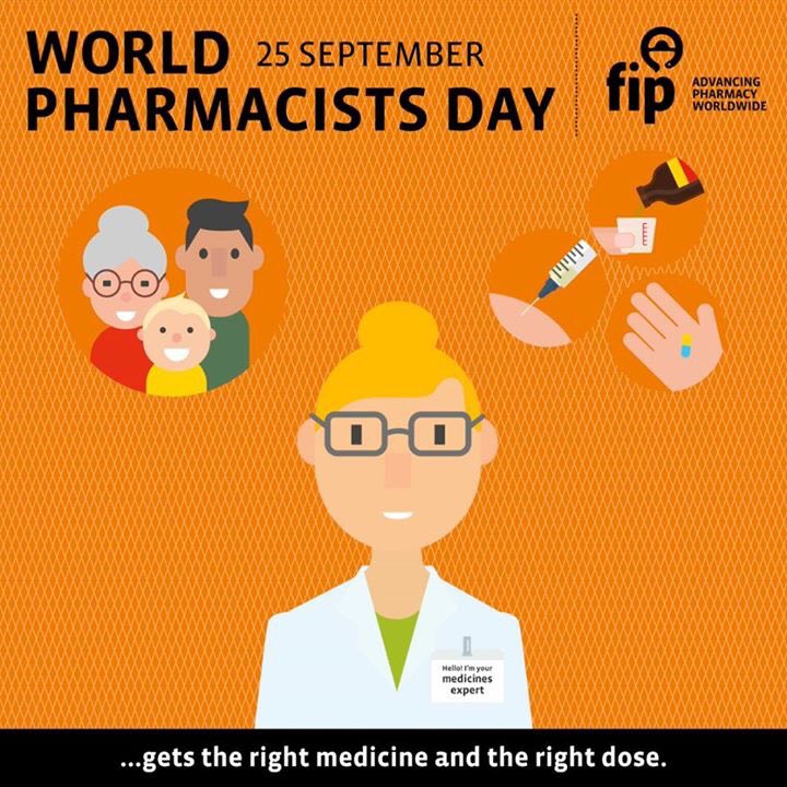 FIP_CPS's tweet photo. “Pharmacists: Your medicines experts” is the theme of this year’s World Pharmacists Day.

This year, we focus on the extensive expertise that pharmacists have and put to use every day to ensure better patient health.

https://t.co/rvwONYCNZ4 #WPD2018 https://t.co/DxY69QDfet