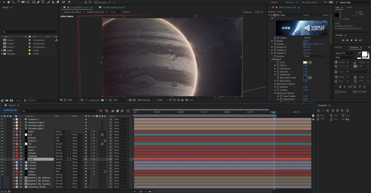 Satsuki さつき先生 Vc Orb A New After Effects Plugin From Videocopilot Looks So Good Anyone Who Uses Ae Should Install The Orbplugin T Co 14dptqcafq T Co 4yfuh2zac6