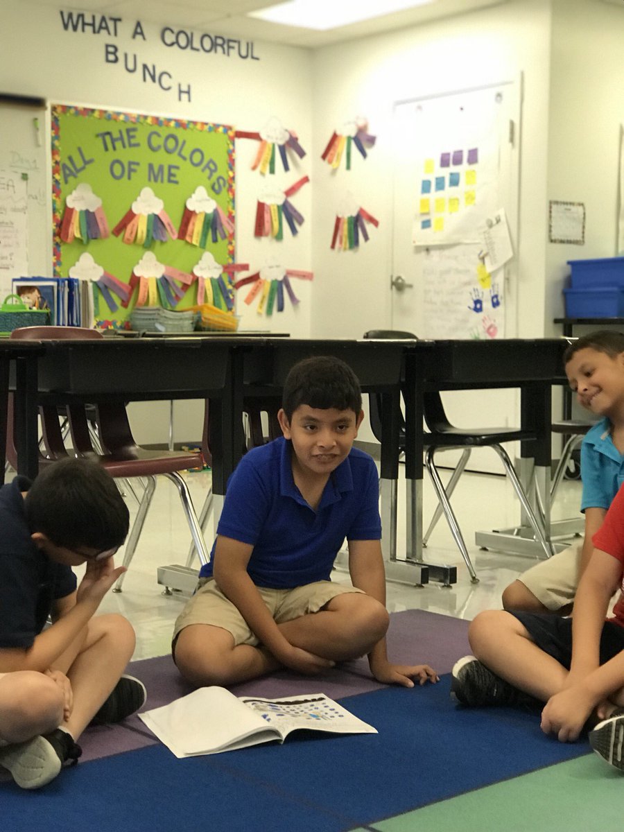 Brianna__Koch__'s tweet photo. Students love being able to socialize with one another during our morning meetings. Without being asked, two students created something at home to share during our morning meeting, how awesome? #morningmeetingsmiles #ASDrocks https://t.co/VdNeQrDw3L