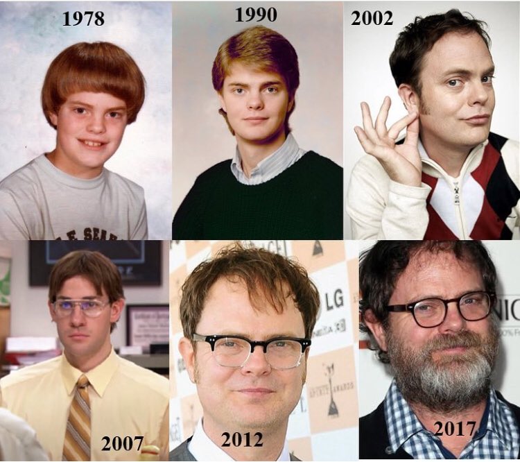 DwightSchrute_'s tweet photo. 40 years of Dwight Schrute https://t.co/SGHTMV78JY