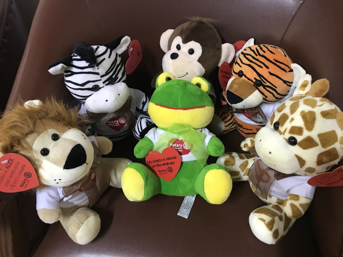 RotarioEnvigado's tweet photo. Dale compañia y amor a un niño hospitalizado o de bajos recuesos | Ellos son #Ginebra #Alex #Luca #Ana #Tito #Cristy el #ElZoodelamor | Adquiérelos por solo 50.000 pesos y llévale un mensaje de amor a alguien que lo necesita ❤️
✅ Diponibles en nuestro club | Info 2701257 https://t.co/6oxOmXaQ3c