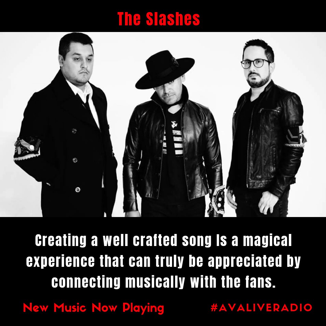 callingallbritz's tweet image. Creating a well crafted song Is a magical experience that can truly be appreciated by connecting musically with the fans.
New Single from #TheSlashes 'Heavy Bowie' avaliveradio.info/featured/thesl…
#alternativerock #newmusic #newsingle