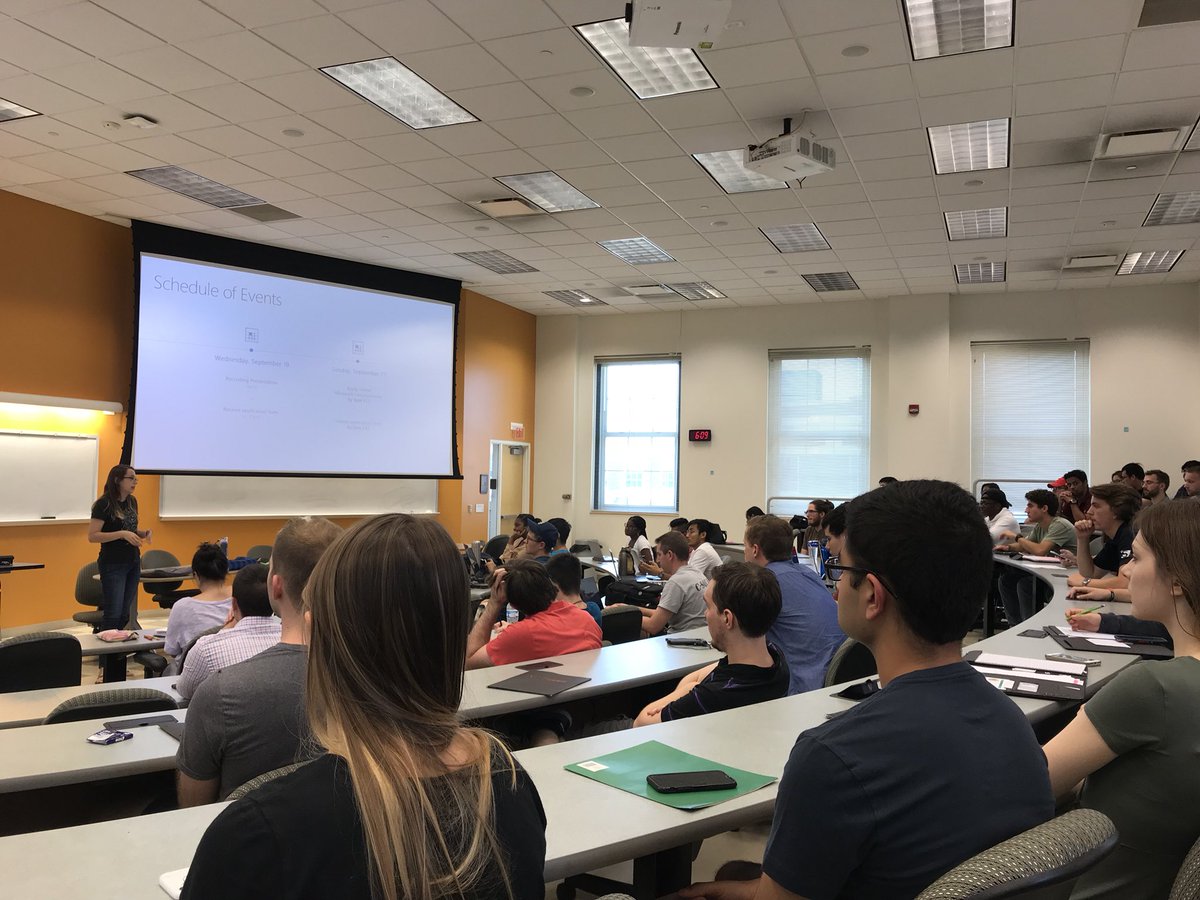 Thank you <a href="/tessalynn_n/">Tessa Wiedmann</a>  for hosting the Microsoft information session!