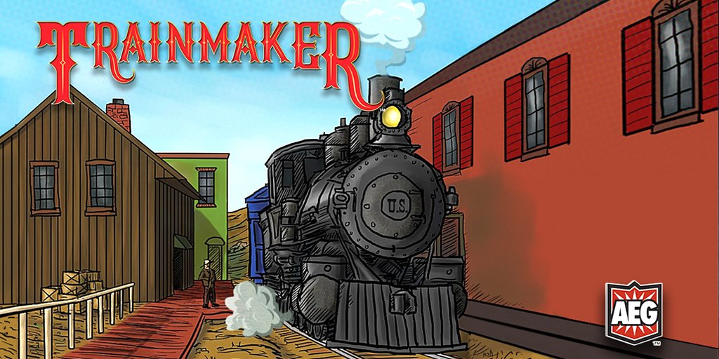 alderac's tweet photo. Roll your dice, push your luck, complete your contract, and build your railroad empire today! Visit your FLGS and ask for Trainmaker!
#game #life #boardgames #games #Trainmaker
https://t.co/TGGrumfsY5 https://t.co/xjxZoukETh