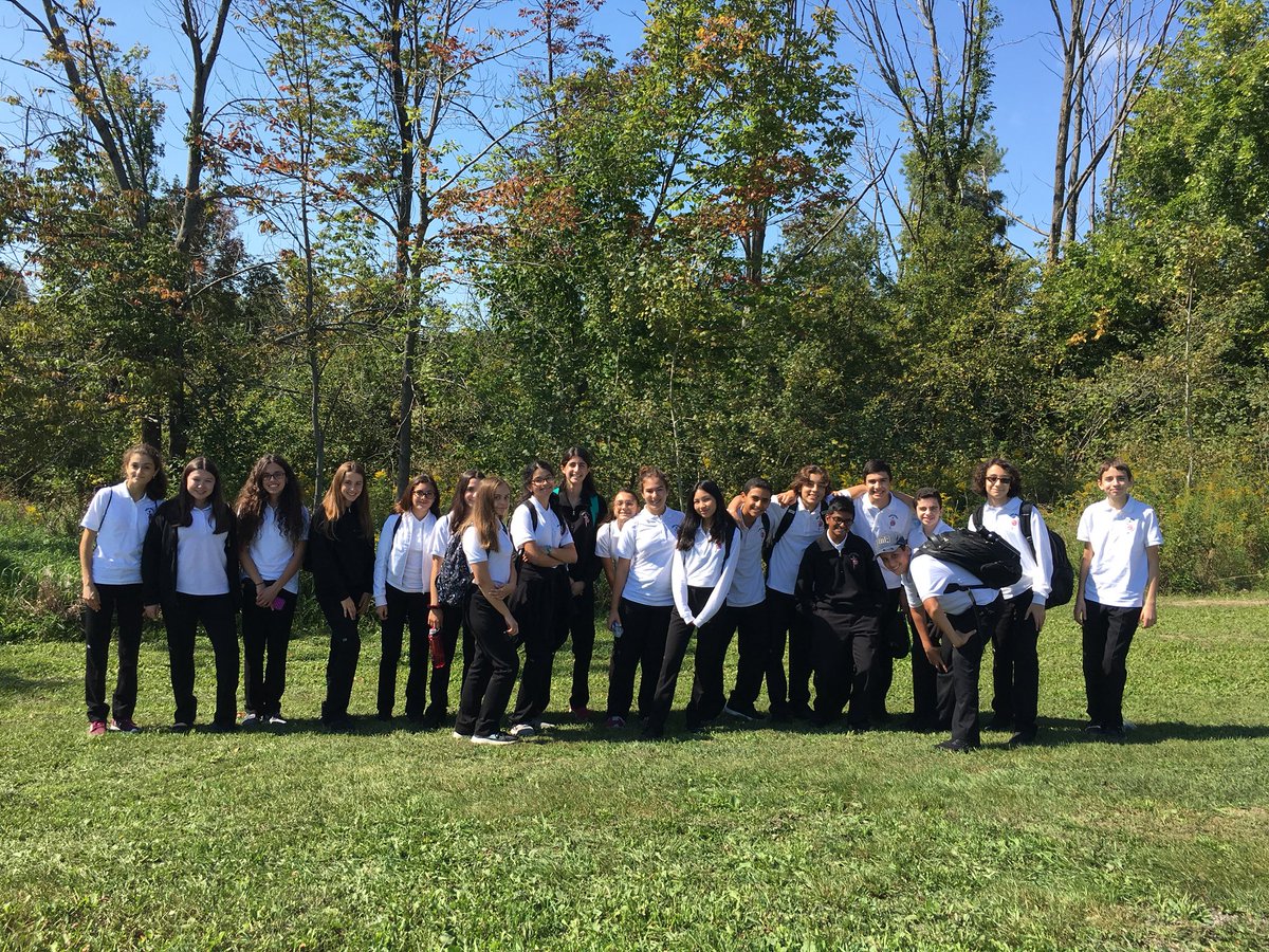 Mrs_Humenny's tweet photo. Had an amazing day with my really great homeroom class at Our grade nine retreat today!  What a brilliant group of @FrBressaniCHS students !! https://t.co/bPUqUAhtsf