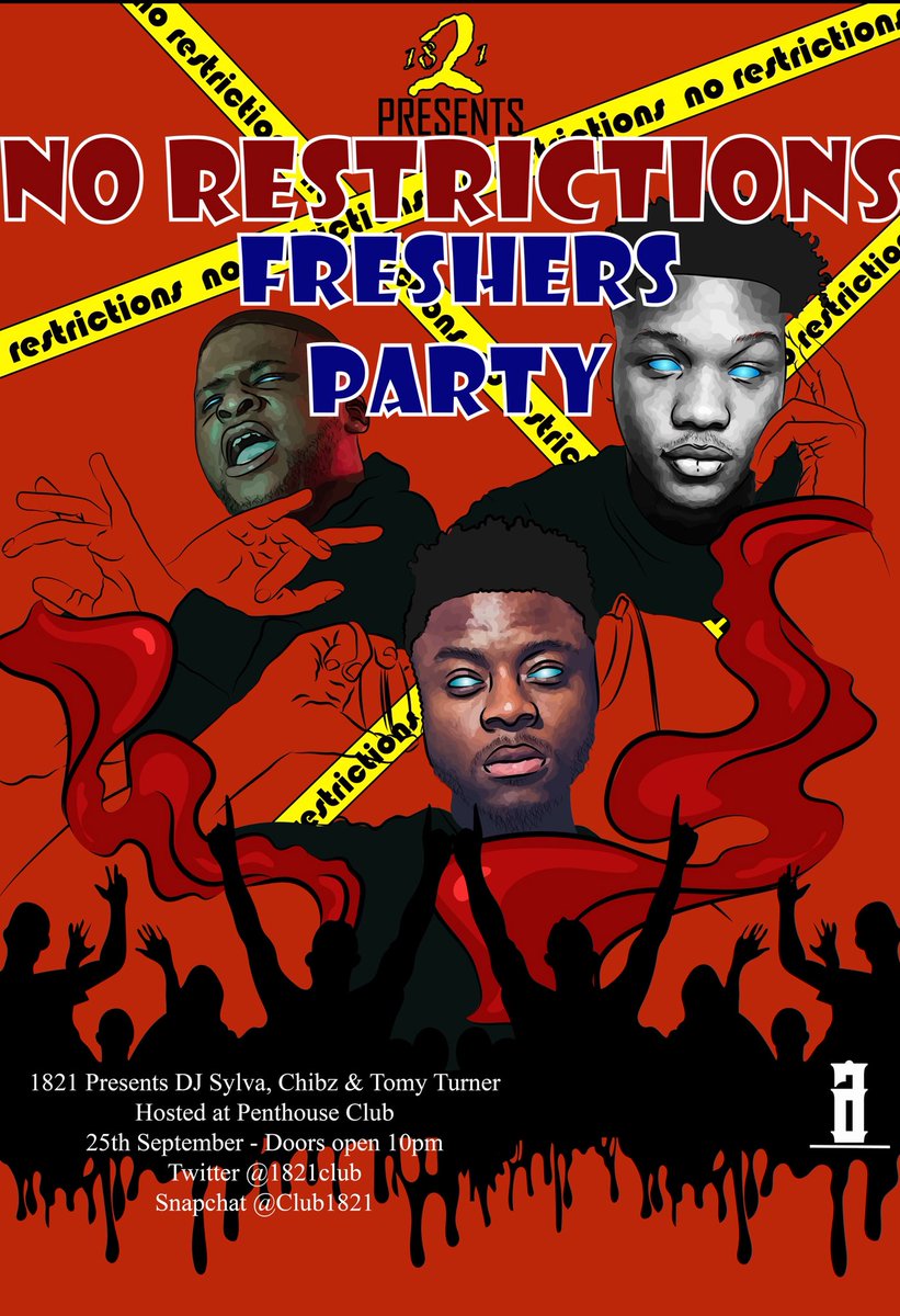 Come join us at Penthouse with <a href="/tomyturner_/">Tomi</a>  <a href="/chibzartist/">Chibz Artist</a> who are both performing and joining <a href="/officialDJsylva/">DJ SYLVA</a> on the 25th of September! Like, retweet and follow <a href="/1821club/">1821 🤫</a> promo tweet for a chance to win a booth and party with us on the 25th 🍾🎉 WInners announced Tuesday 🔥