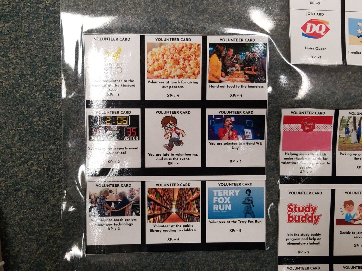 LaZerteCALM's tweet photo. This year in CALM, student are going through four stages of their life .. From Pre-teen all the way up to adulthood, with all the ups and downs in-between! As we wrap up the Pre-teen stage, students will participate in our own Game Of Life - Jr High Edition! https://t.co/k3GvTw0jEe