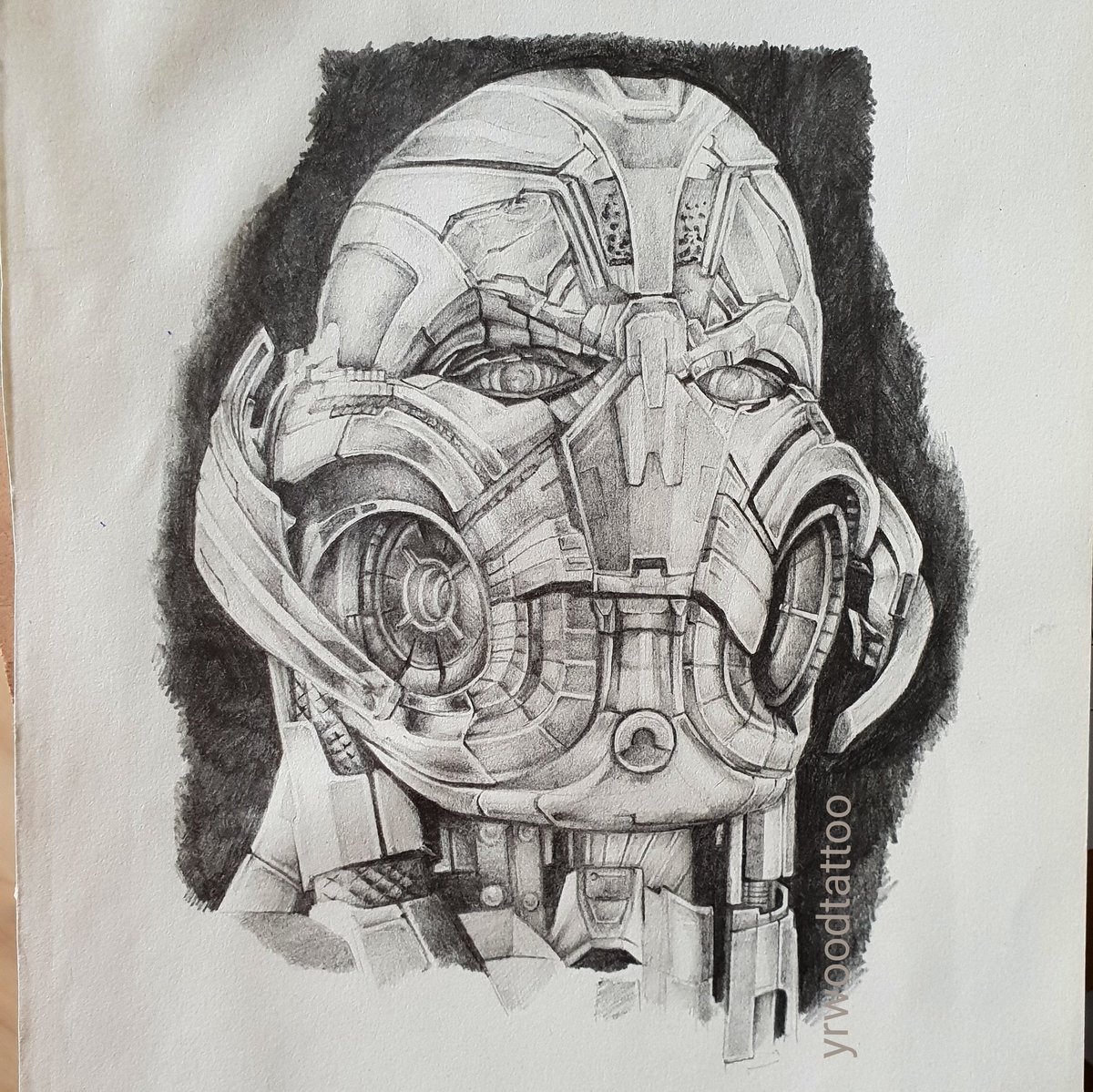YRW00D's tweet photo. Finally finished this beast today, really just a project to see If I could pull it off and needs a little work but considering not a single line was traced It ain't half bad, what do you think ? https://t.co/yrsSo7kEYE