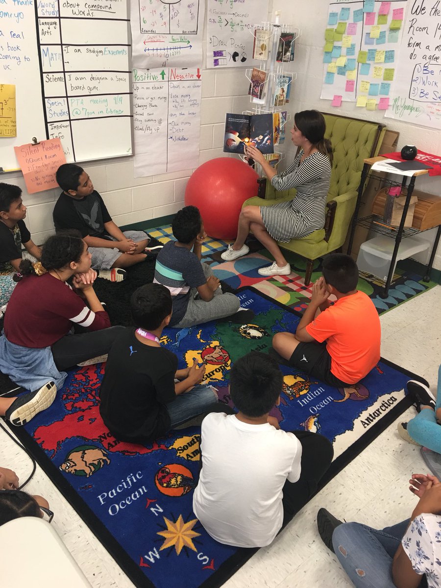 GRES_6thGrade's tweet photo. Sixth graders enjoying “My Friend Failure” being read by one of the co-authors! Turns out she’s not just an awesome third grade teacher but writer as well! #MyFriendFailure #GRESreads #FailureIsYourFriend https://t.co/A328iGC3EF