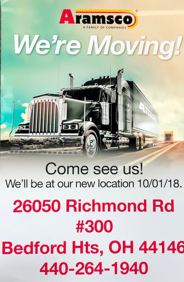 We're on the move! Plan to visit our new location at 26050 Richmond Rd in Bedford Heights on October 1. See you there! #WeAreMoving