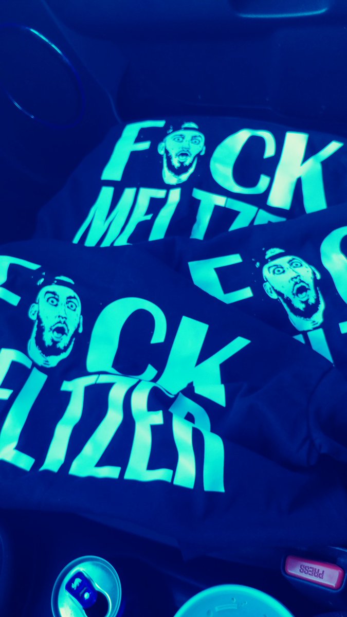 CubsIrishVikes's tweet photo. Our newest merch acquisition. Right on time for TPI. @IWAMidSouth @ManceWarner #TPI18 #FuckMeltzer #KingofMerchStyle #SupportTheIndies https://t.co/2J1Qq8sIPJ