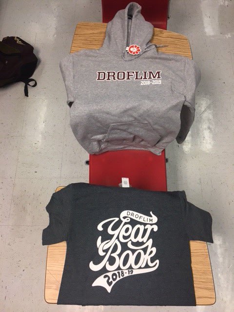 MilfordDroflim's tweet photo. look what came in today!! can’t wait to support DROFLIM throughout the year with these! (our own editors and writers even designed them!) https://t.co/GPLaGFfFMW