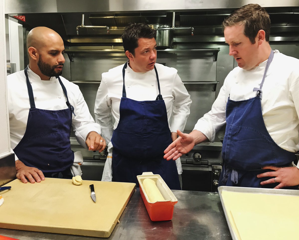 Bouchon_Bistro's tweet photo. This week, our chefs gathered at Bouchon Bistro #LasVegas to cook through our Fall and Winter menus. #collaboration #menumeeting https://t.co/Xq76a0ml52