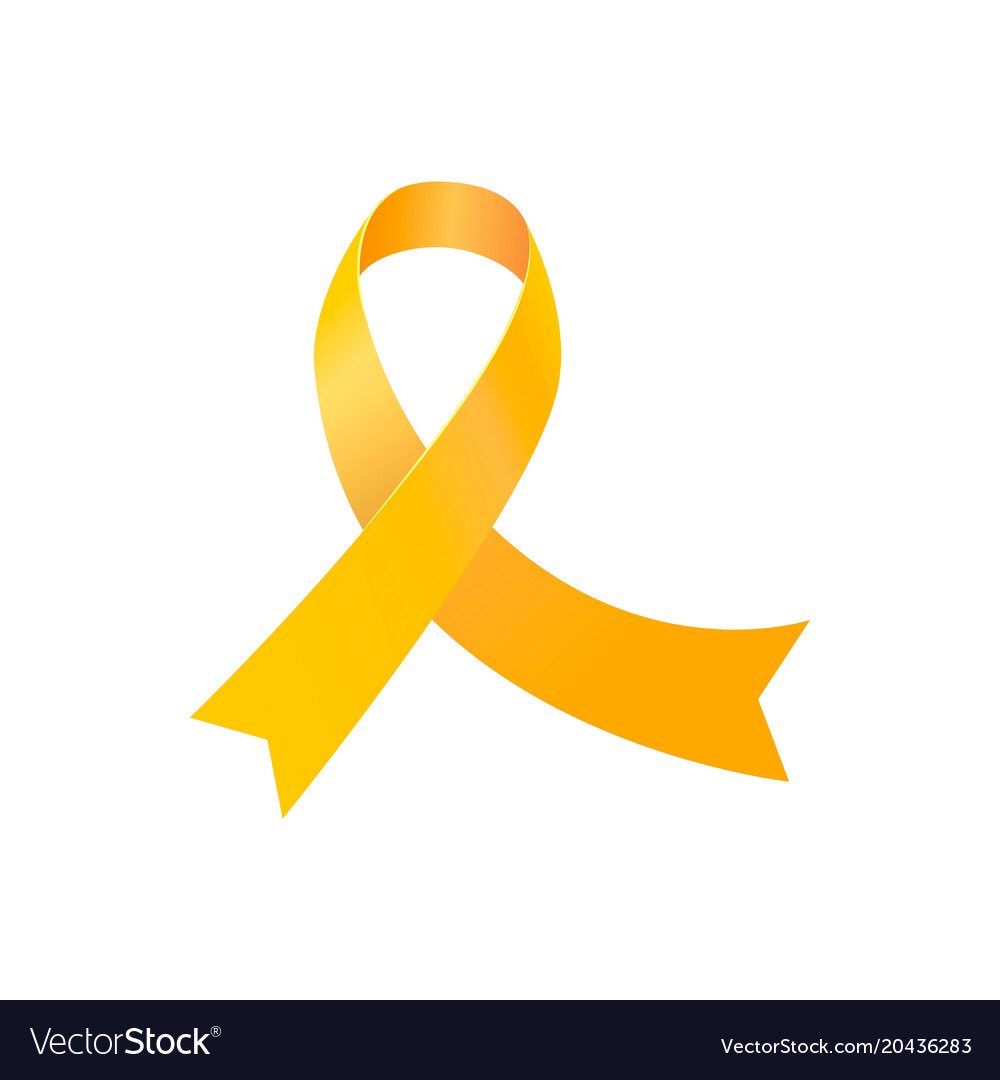 did you know September was Childhood Cancer awareness month?! On September 26th HOSA will be supporting the cause by wearing GOLD (or yellow)!