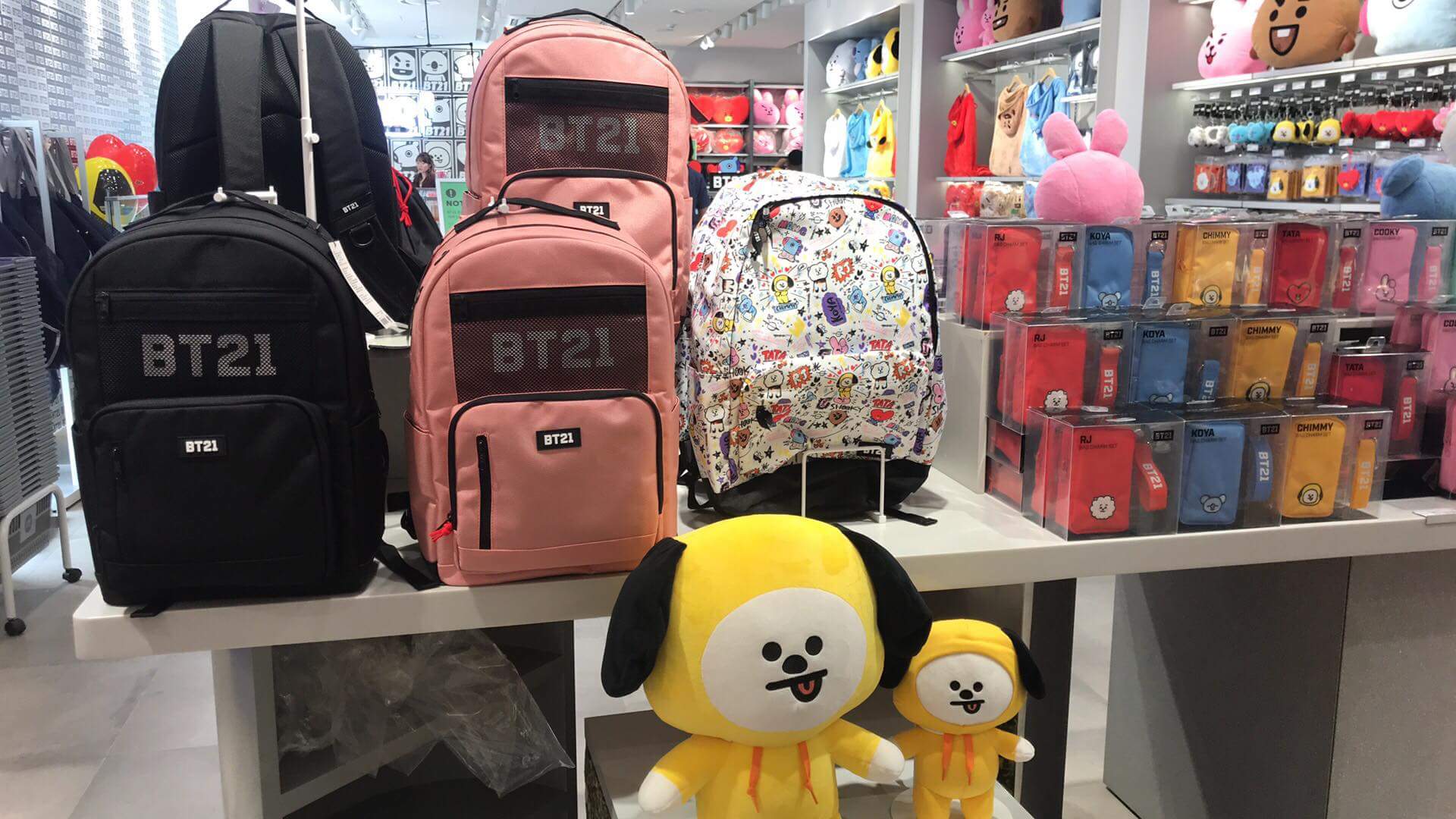 bt21 mesh backpack