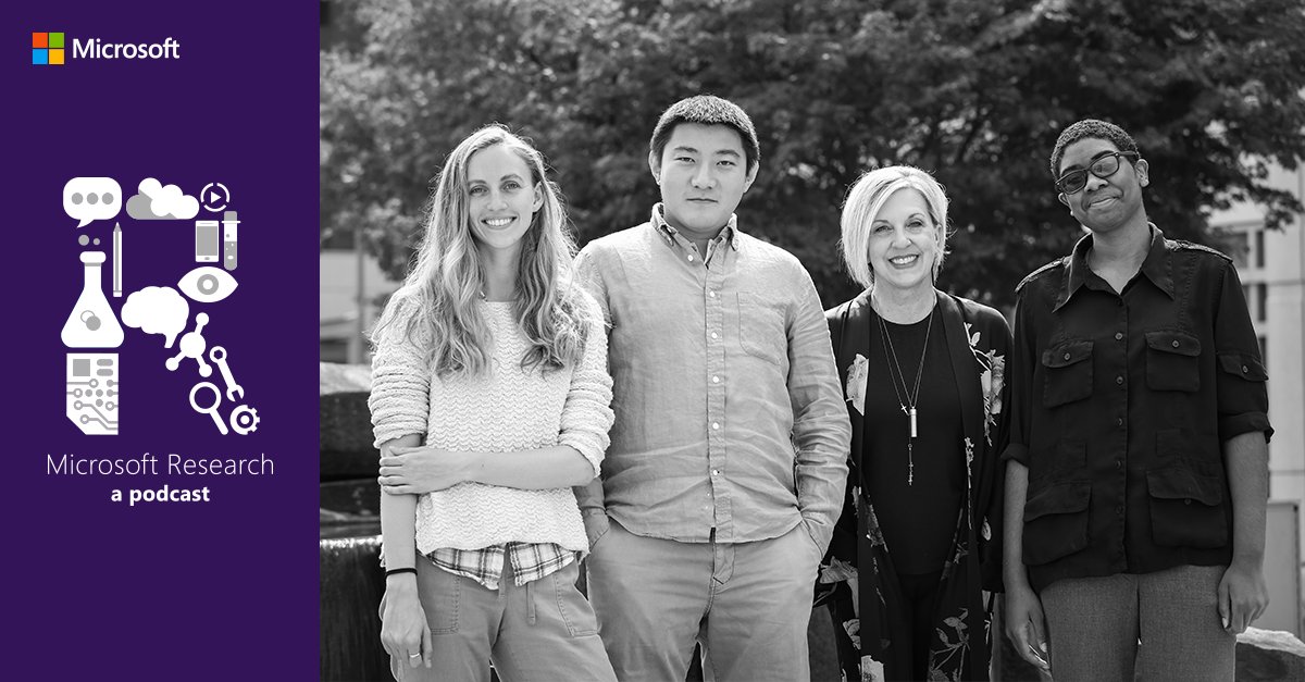 At the heart of any vibrant research community, you’ll find a diverse range of scientists. You’re also likely to find a robust internship program, like the one at @MSFTResearch. Kirsten Bray, Wei Dai and Sara Beery discuss internships on the #MSRPodcast: https://aka.ms/AA2lr07