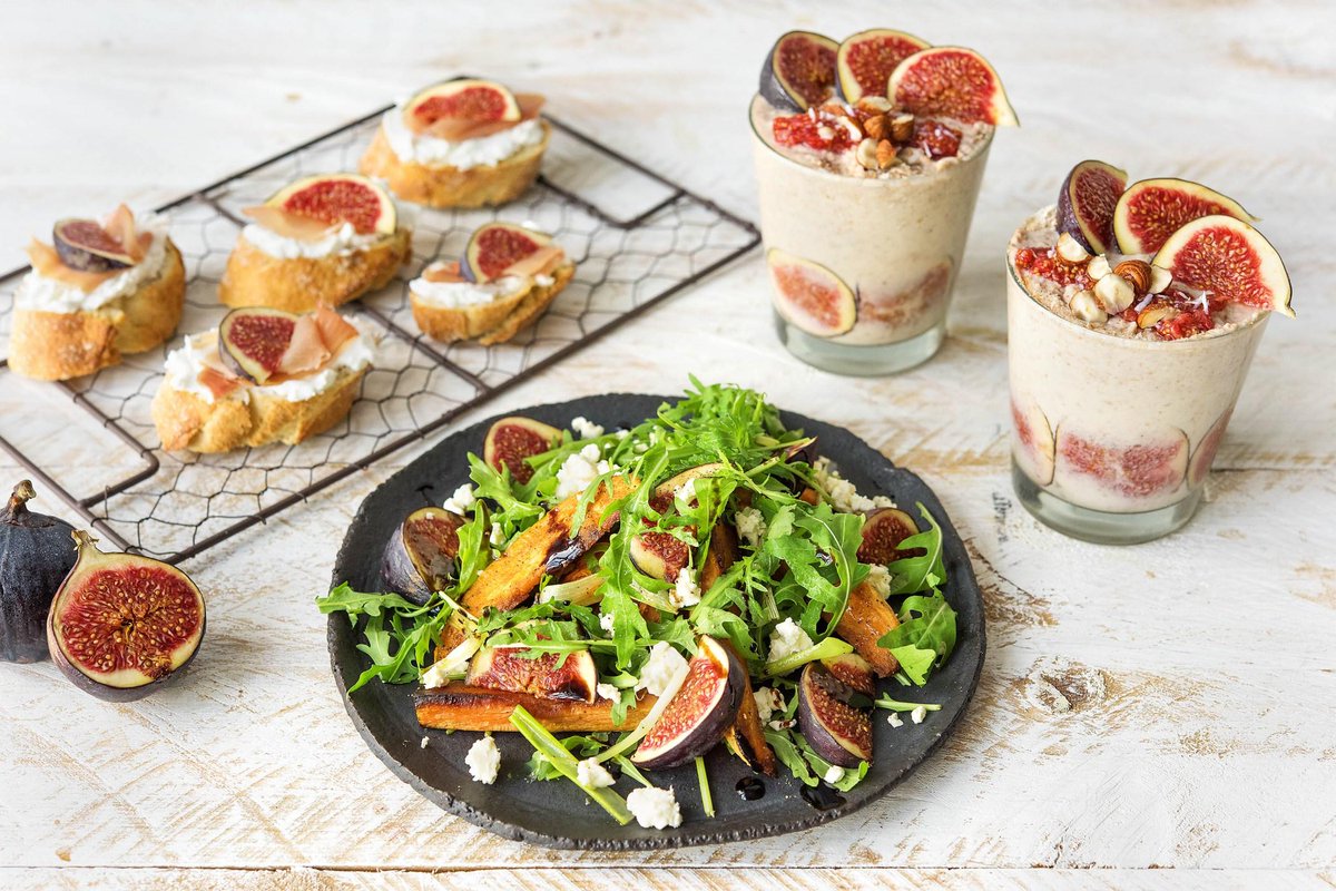 HelloFresh's tweet photo. Wake up thinking about figs, go to bed dreaming about them, aaaannnnnd repeat. That’s what we’re up to these days.
Get 3 fabulous fig recipes: https://t.co/44gGBwmhNy 
#TheFreshLife #Figs https://t.co/5QUkmUvu7P