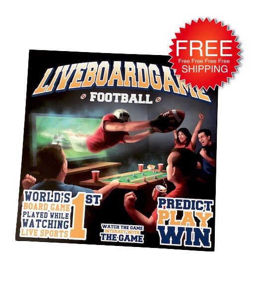 liveboardgame's tweet photo. #footballfans @mannyfernandez
FREE !! FREE !! FREE !! FREE Shipping..
Get your game today #LIVEBOARDGAME: FOOTBALL (World's 1st BoardGame Played While Watching Live Sports)
https://t.co/PvWwd8RlMx
#startup #partygame #Gametime #Amazon #bestgame2017 https://t.co/2AGusSRRR2
