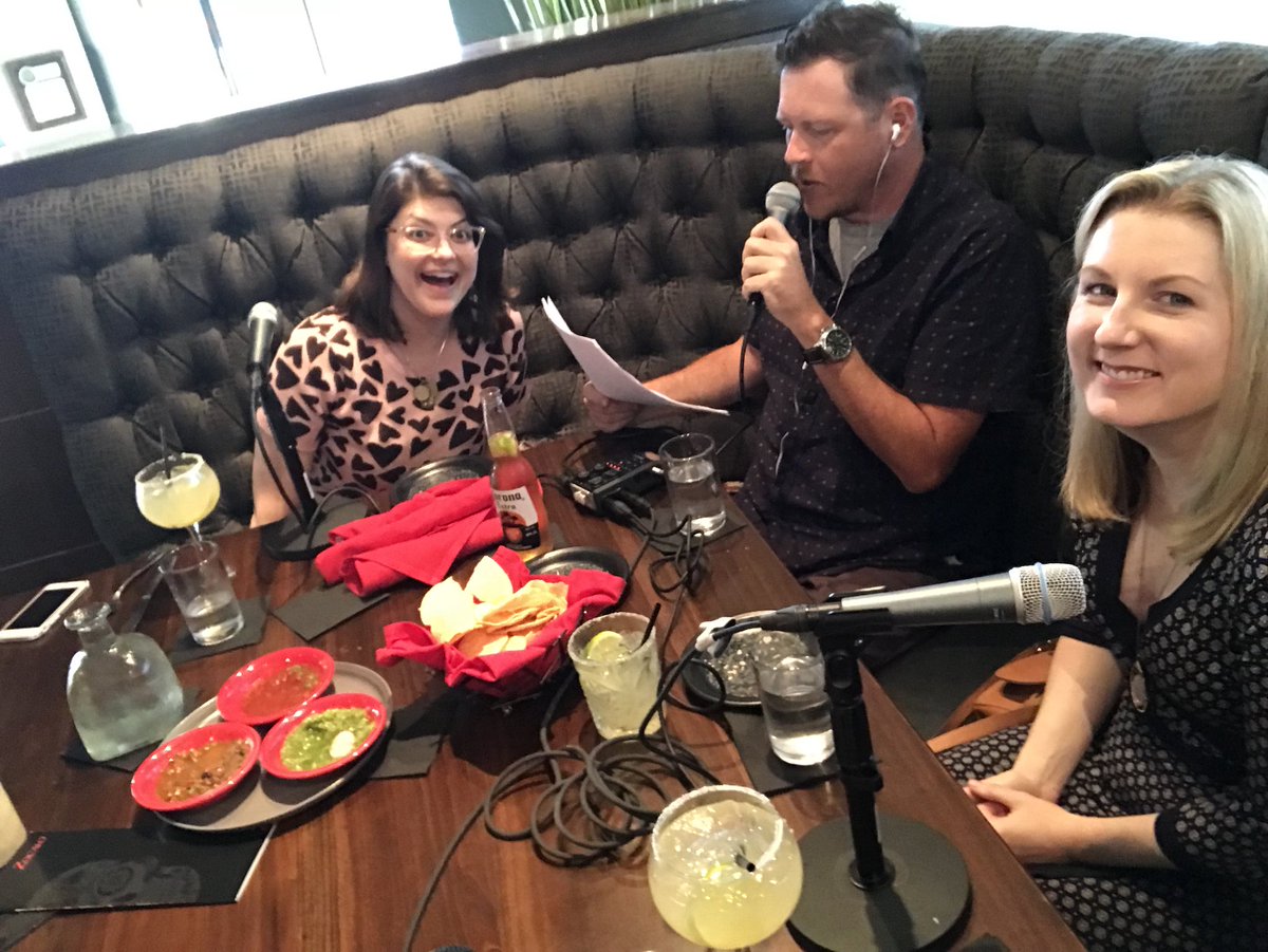 HamKittyKC's tweet photo. Y’all! We’re recording the @TACOTHETOWNKC podcast! Eating actual tacos! https://t.co/Ccu237Upbt