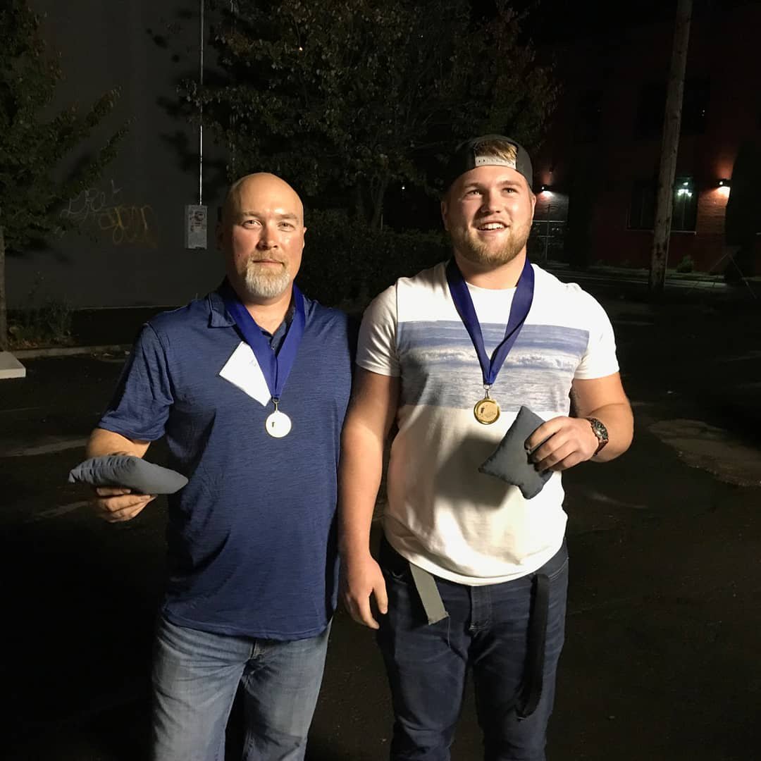 PYBPDX's tweet photo. Thank you to everyone who attended the Cornhole Classic last Thursday! Through everyone's generosity we were able to raise a total of $165,000 to support PYB!! Thank you to our presenting sponsors, O'Neill Walsh Community Builders and Mill Creek Residential! https://t.co/PQeeZ0xjRk