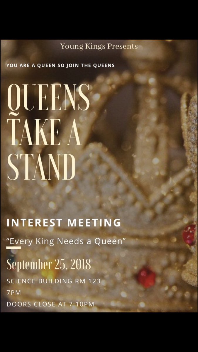 YoungKings218's tweet photo. YoungKings Movement Presents , the opportunity to show campus what a King and Queen really is . 💯 #WELL #FAMMILY https://t.co/NV3G4pyq4t