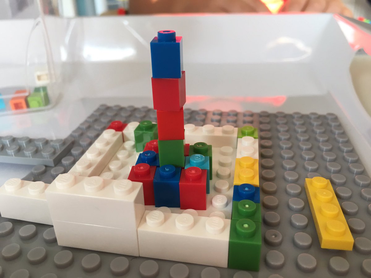 "This is like the building where my dad works."