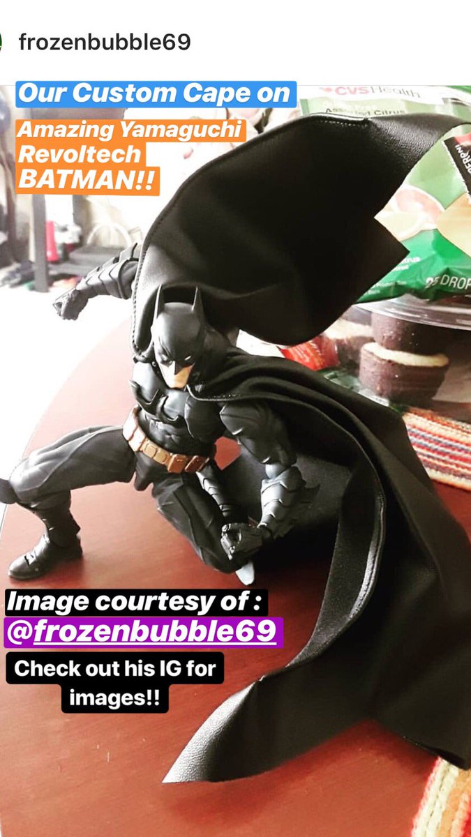 revoltech batman custom cape