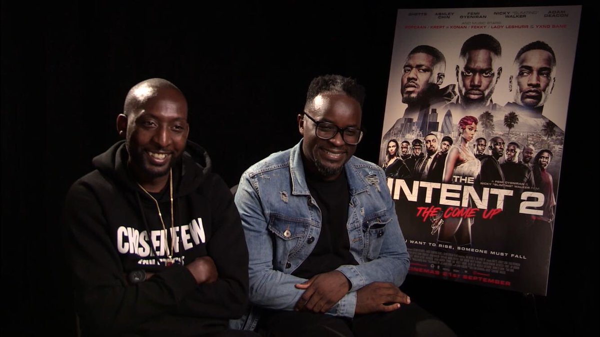 ukgrime's tweet photo. The intent 2 Interviews coming very soon. Movie out in cinemas this Friday 21st September! https://t.co/YwKaarYh9V